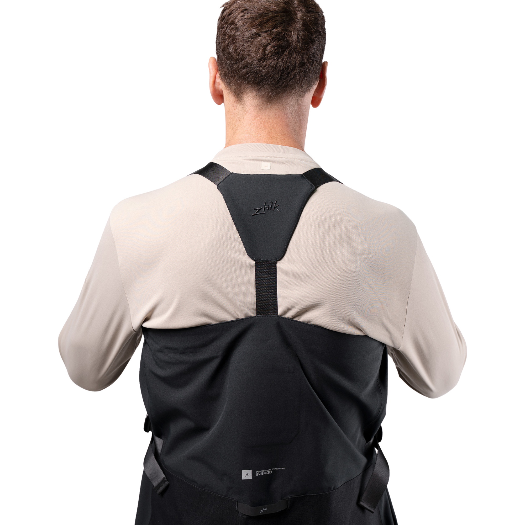 2026 Zhik INS400 Sailing Salopettes SAL-0400-U-BLK - Black